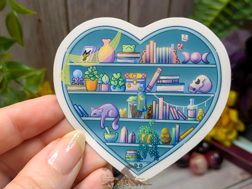 cozy bookshelf by katu