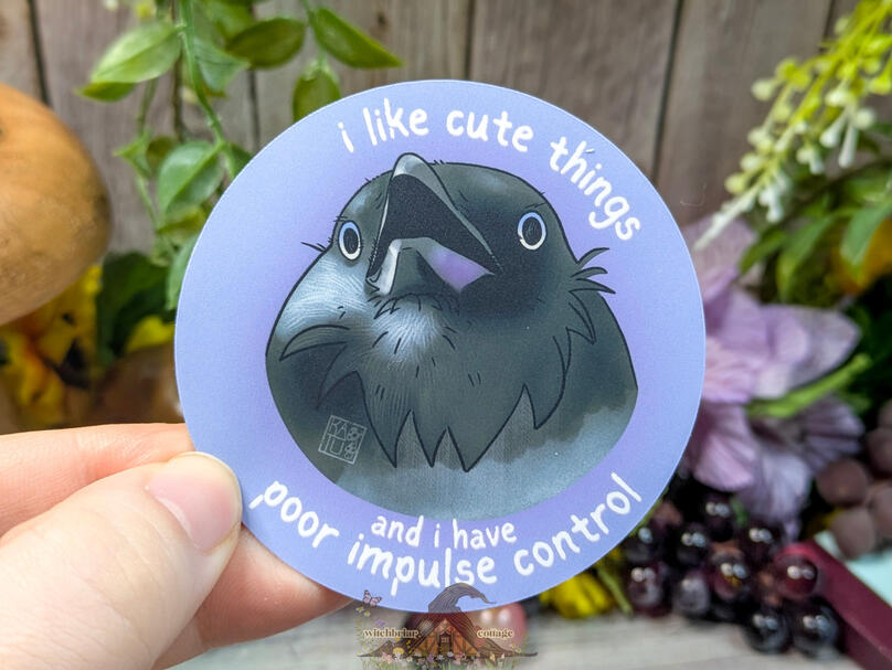 poor impulse control crow by katu