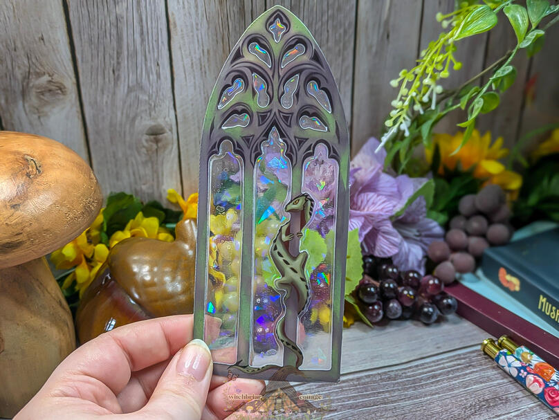 clear arch bookmark by cas