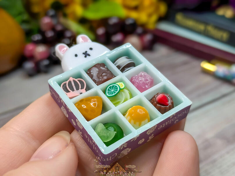 mini resin chocolates by katu
